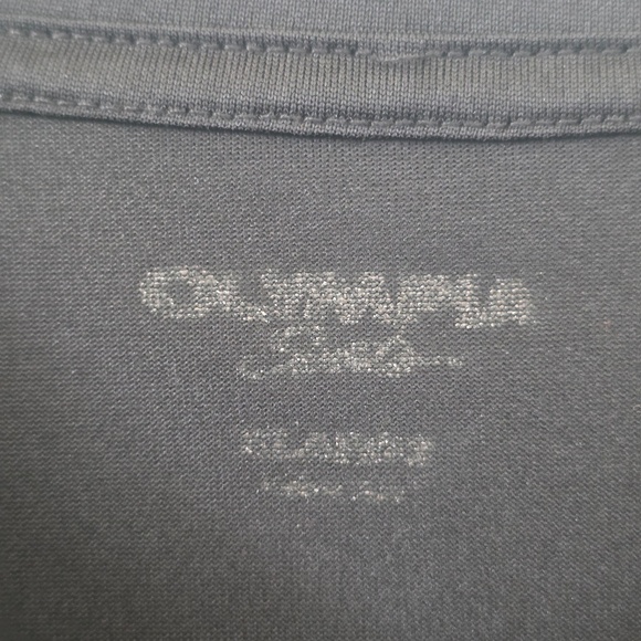 Olympia Sports Men's Black Performance Short Sleeve T Shirt - XL - Picture 3 of 5